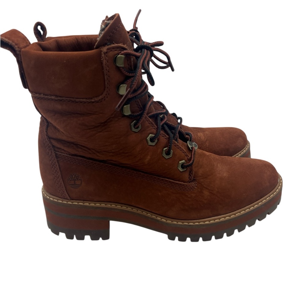 Timberland Brown Combat Boots Rugged and Stylish
